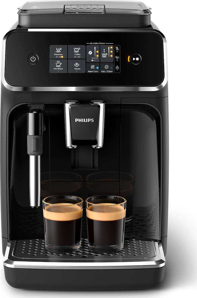 Philips EP2221/40 Αυτόματη Μηχανή Espresso 1500W Πίεσης 15bar με Μύλο Άλεσης