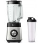 Philips HR3573/90 Μπλέντερ για Smoothies με Γυάλινη Κανάτα 1.5lt 1000Watt Inox