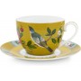 PiP Studio Blushing Birds Φλιτζάνι Cappuccino από Πορσελάνη Κίτρινο 280mlΚωδικός: 51004097 