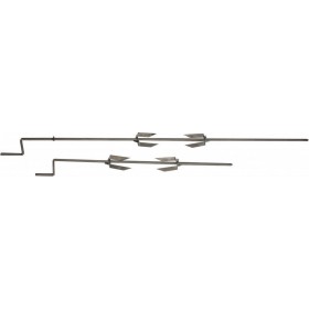 Pitsilos Σούβλα Inox Κοκορετσιού με Χερούλι 60cm 1037