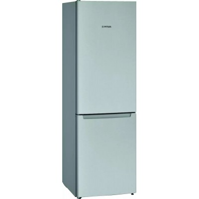 Pitsos PKNB36NLE0 Ψυγειοκαταψύκτης 305lt NoFrost Inox Υ186xΠ60xΒ66εκ.