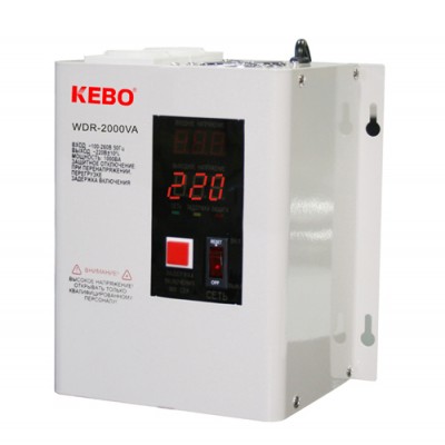 Kebo WDR-2000VA Σταθεροποιητής Τάσης Relay