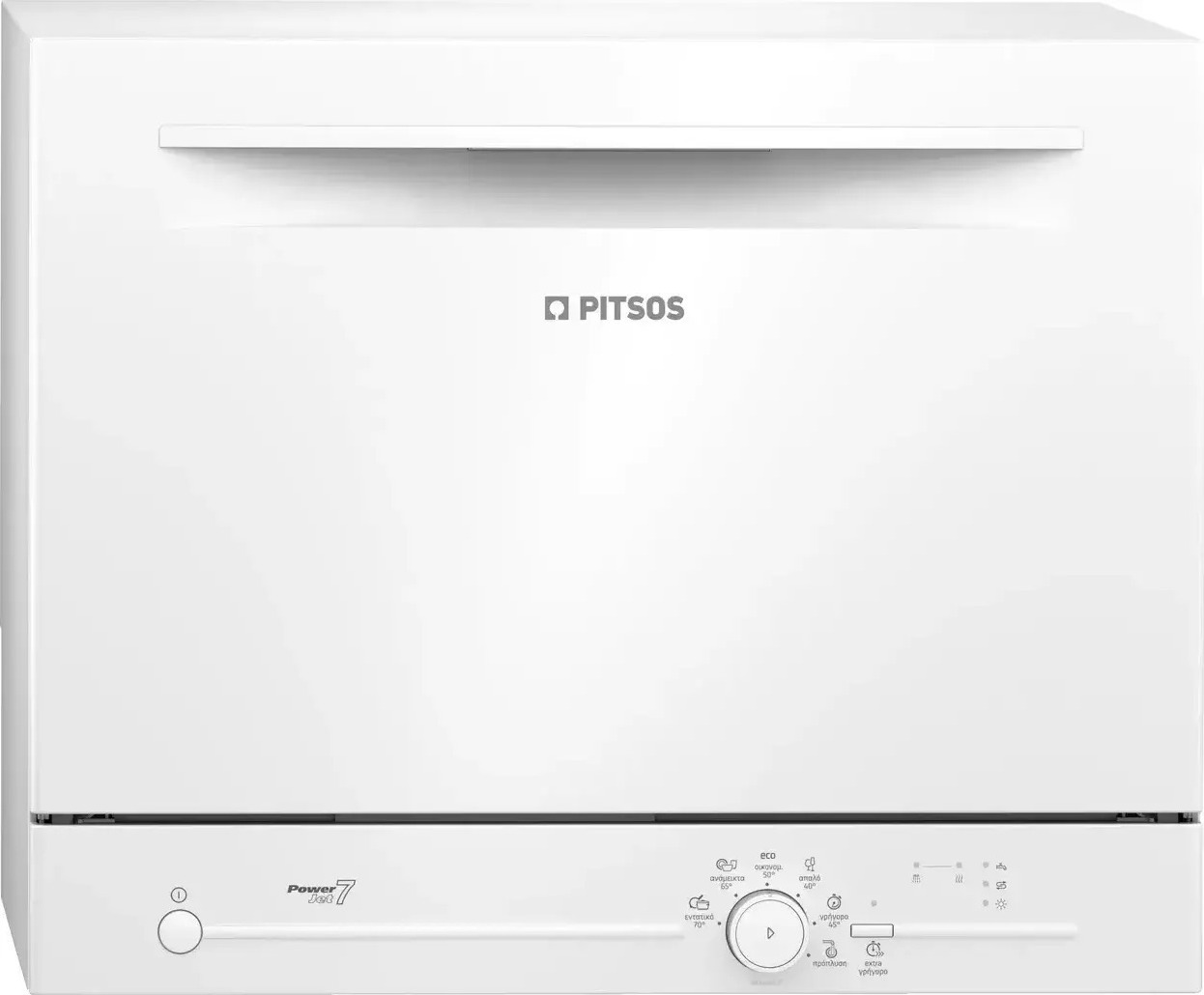 Pitsos POWERJET7 Πλυντήριο Πιάτων Πάγκου Π55.1xΒ50xY45εκ.