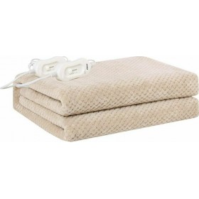 Primo SG Fleece Διπλό Ηλεκτρικό Υπόστρωμα Πλενόμενο 140x160cm Μπεζ