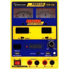 Digital Smart Power DSP15D2 Τροφοδοτικό Πάγκου με 1 Κανάλι 15V 2A