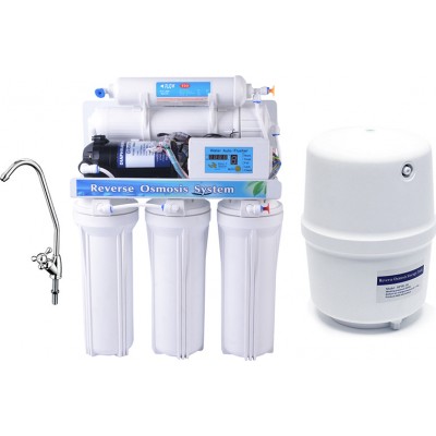 QWaterFilters Σύστημα Αντίστροφης Όσμωσης 5 Σταδίων RO-5