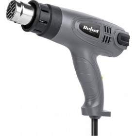 Rebel RB-1099 Πιστόλι Θερμού Αέρα 2000W με Ρύθμιση Θερμοκρασίας εως και 600°C Rebel RB-1099 Πιστόλι Θερμού Αέρα 2000W με Ρύθμιση Θερμοκρασίας εως και 600°C