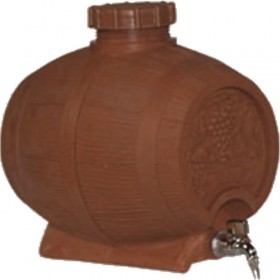 Rotosal Κρασοβάρελο 12lt Με Κάνουλα SAL.32001001