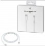 Apple Regular USB 2.0 Cable USB-C male - Lightning Λευκό 2m (MKQ42Z)