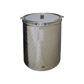 Saldati Δοχείο Inox Ανοικτού Τύπου Επίπεδο 500lt