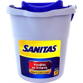 Sanitas Κουβάς με Στίφτη 13L 13lt