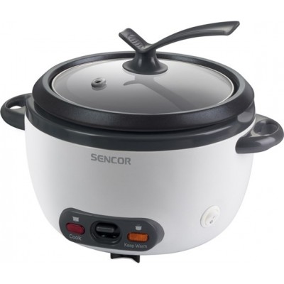 Sencor Rice Cooker 300W με Χωρητικότητα 0.6ltΚωδικός: SRM 0610WH 