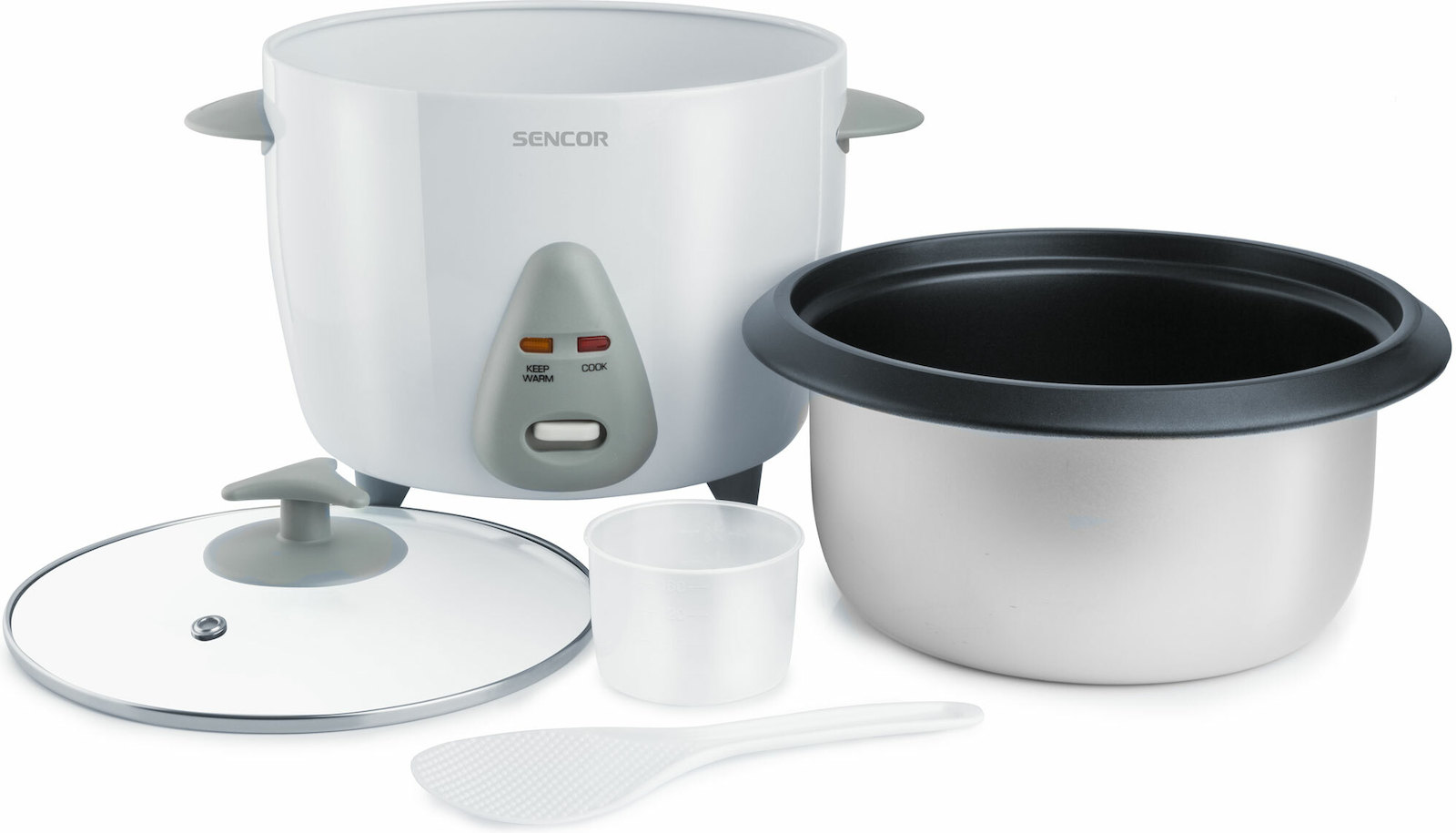 Sencor Rice Cooker 500W με Χωρητικότητα 1.5ltΚωδικός: SRM 1500WH  Sencor Rice Cooker 500W με Χωρητικότητα 1.5ltΚωδικός: SRM 1500WH