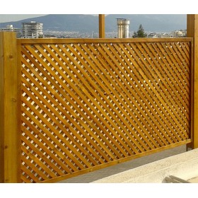 ShoWood Καφασωτό Privacy Ενισχυμένο (2x2) 122x240cm 30053 ShoWood Καφασωτό Privacy Ενισχυμένο (2x2) 122x240cm 30053