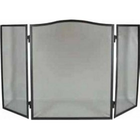 Sidi Home 171761 Μεταλλικό Προστατευτικό Τζακιού 48x24x61cm Μαύρο