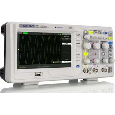 SIGLENT SDS1102CML+ (100MHZ) 2CH 1Gsa/s 2Mpts Memory