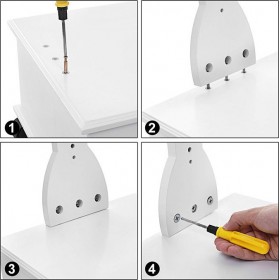 Songmics Καθρέπτης Δαπέδου Ξύλινος με Μπιζουτιέρα και Φωτισμό LED 45x45x156cm