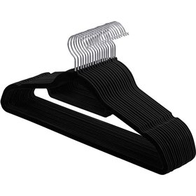 Songmics Κρεμάστρα Ρούχων σε Μαύρο Χρώμα CRF20B 20τμχ