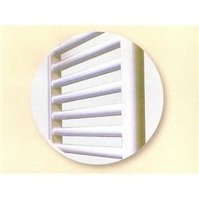 Splendid Round Ίσιο Πετσετοκρεμάστρα Λευκή 1600x500 887kcal/h Splendid Round Ίσιο Πετσετοκρεμάστρα Λευκή 1600x500 887kcal/h