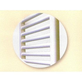 Splendid Round Ίσιο Πετσετοκρεμάστρα Λευκή 1600x600 1035kcal/h Splendid Round Ίσιο Πετσετοκρεμάστρα Λευκή 1600x600 1035kcal/h