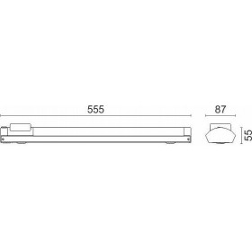 Spot Light Φωτιστικό Πάγκου Κουζίνας με Πρίζα και Διακόπτη 6.4W 4000K Μ55xΒ8.7xΥ5.5cm 5896 Spot Light Φωτιστικό Πάγκου Κουζίνας με Πρίζα και Διακόπτη 6.4W 4000K Μ55xΒ8.7xΥ5.5cm 5896