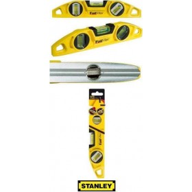 Stanley 0-43-603 Αλφάδι Μαγνητικό 22cm με 3 μάτια Stanley 0-43-603 Αλφάδι Μαγνητικό 22cm με 3 μάτια