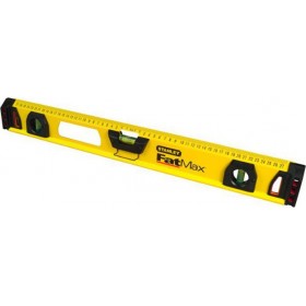 Stanley 1-43-554 Αλφάδι Μαγνητικό 60cm με 3 μάτια Stanley 1-43-554 Αλφάδι Μαγνητικό 60cm με 3 μάτια
