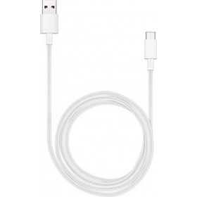 Huawei AP71 Regular USB 2.0 Cable USB-C male - USB-A male Λευκό 1m Retail (04071497)