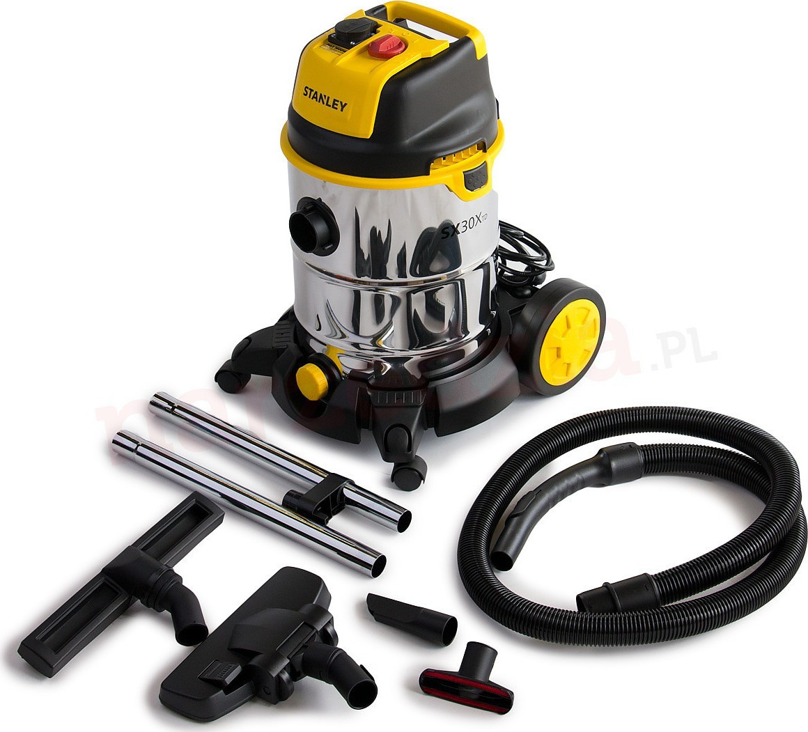 Stanley SXVC30XTDE Σκούπα Υγρών / Στερεών 1600W με Κάδο 30lt Stanley SXVC30XTDE Σκούπα Υγρών / Στερεών 1600W με Κάδο 30lt