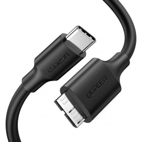 Ugreen Regular USB 3.0 Cable USB-C male - micro USB-B male Μαύρο 1m (20103)