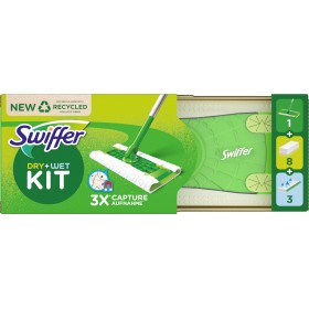 Swiffer Σκούπα Dry & Wet Κιτ Καθαρισμού 12τμχ Swiffer Σκούπα Dry & Wet Κιτ Καθαρισμού 12τμχ