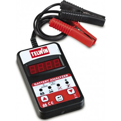 Telwin DT400 Ψηφιακό Battery Tester με Κροκοδειλάκια