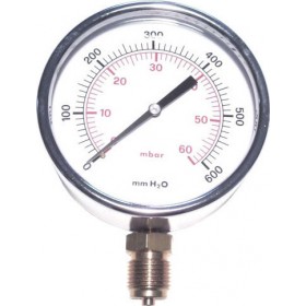 Thermogatz Μιλιμπαρόμετρο Αερίου- Ø63 1/4” Αρσ 01.110.417