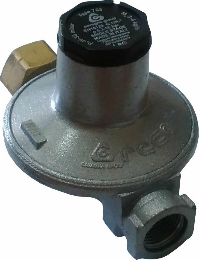 Thermogatz Ρυθμιστής Χαμηλής Πίεσης Reca 2ου Σταδίου Εσωτερικής Ρύθμισης, 3kg 01.110.252