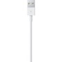 Apple Regular USB to Lightning Cable Λευκό 1m (MQUE2ZM/A)