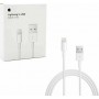 Apple Regular USB to Lightning Cable Λευκό 1m (MQUE2ZM/A)