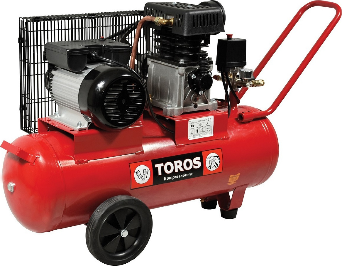 Toros 40147 Μονοφασικό Κομπρεσέρ Αέρος με Ισχυ 3hp και Αεροφυλάκιο 50lt Toros 40147 Μονοφασικό Κομπρεσέρ Αέρος με Ισχυ 3hp και Αεροφυλάκιο 50lt