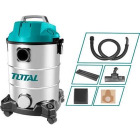 Total TVC13301 Σκούπα Υγρών / Στερεών 1300W με Κάδο 30lt
