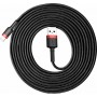 Baseus Cafule Braided USB to Lightning Cable Κόκκινο 3m (CALKLF-R91)