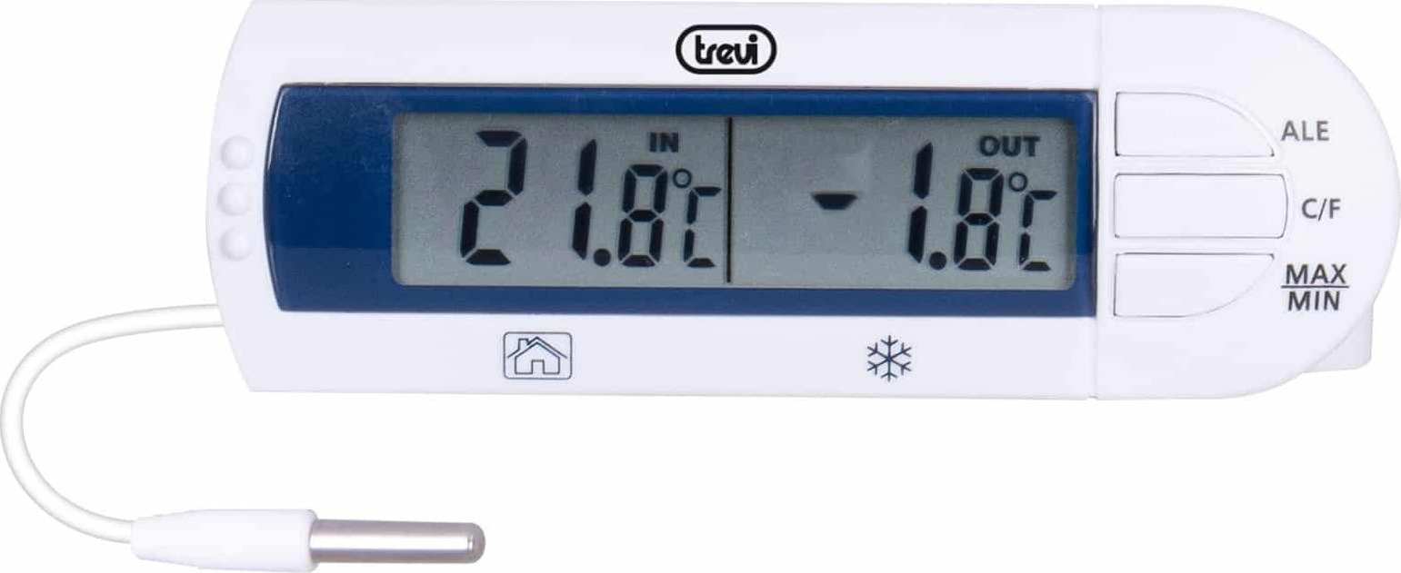 Trevi Ασύρματο Ψηφιακό Θερμόμετρο Ψυγείου -50°C / +70°C TE 3012 Trevi Ασύρματο Ψηφιακό Θερμόμετρο Ψυγείου -50°C / +70°C TE 3012