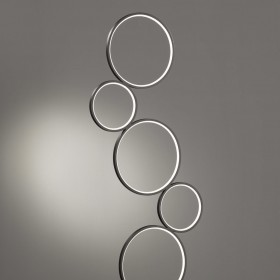 Trio Lighting Rondo Φωτιστικό Δαπέδου Μαύρο με Ύψος 115cmΚωδικός: 422610532 