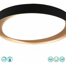 Trio Lighting Zeta Μεταλλική Πλαφονιέρα Οροφής ΜαύρηΚωδικός: R62712402  Trio Lighting Zeta Μεταλλική Πλαφονιέρα Οροφής ΜαύρηΚωδικός: R62712402