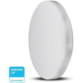 V-TAC Εξωτερικό Φωτιστικό Οροφής Λευκό LED Πλαφονιέρα 15W V-TAC PRO IP44 110° 1500lm Φ200 Θερμό 3000K 13889 V-TAC Εξωτερικό Φωτιστικό Οροφής Λευκό LED Πλαφονιέρα 15W V-TAC PRO IP44 110° 1500lm Φ200 Θερμό 3000K 13889