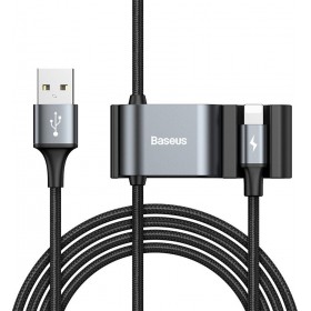 Baseus Braided USB to Lightning Cable Μαύρο 1.5m (CALHZ-01) Baseus Braided USB to Lightning Cable Μαύρο 1.5m (CALHZ-01)