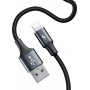 Baseus Braided USB to Lightning Cable Μαύρο 1.5m (CALHZ-01)