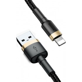 Baseus Cafule Braided USB to Lightning Cable Χρυσό 3m (CALKLF-RV1) Baseus Cafule Braided USB to Lightning Cable Χρυσό 3m (CALKLF-RV1)