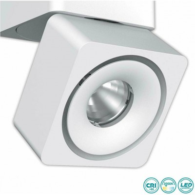 Viokef Downlight Μονό Σποτ με Ντουί GU10 σε Λευκό Χρώμα