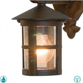 Viokef Skiathos Επιτοίχιο Εξωτερικό Φωτιστικό Καφέ 4056200 Viokef Skiathos Επιτοίχιο Εξωτερικό Φωτιστικό Καφέ 4056200