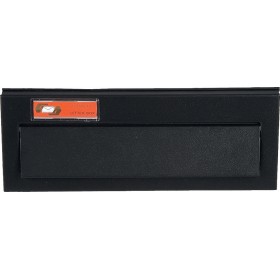 Viometal Γραμματοκιβώτιο Inox Θυρίδα Εξωτερικού Χώρου Torino 205 Μαύρη 23x10x26.5cm