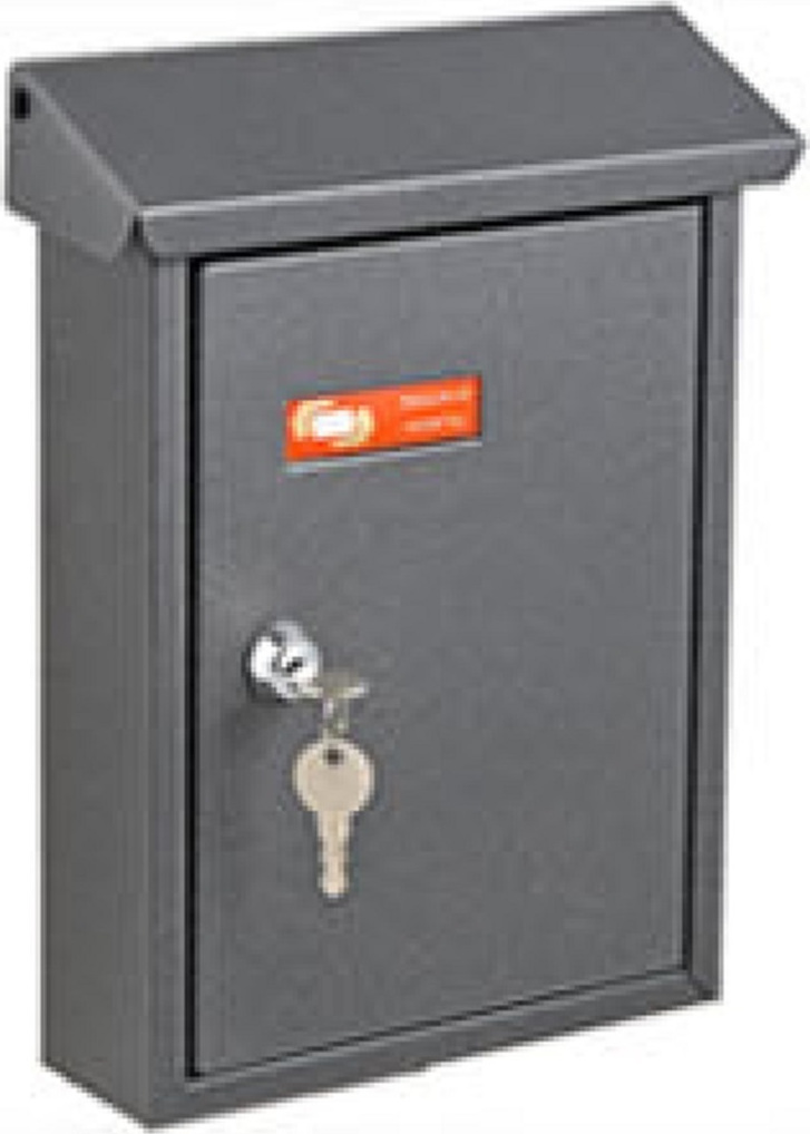 Viometal Γραμματοκιβώτιο Εξωτερικού Χώρου 95 Τουλόν Ανθρακί 21x7x27cm